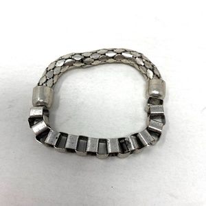 Silver Elastic Vintage Bracelet | 3 for $20